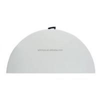 Tables et chaises pliantes d'extérieur en résine plastique blanches de taille et couleur personnalisées CE pour événements