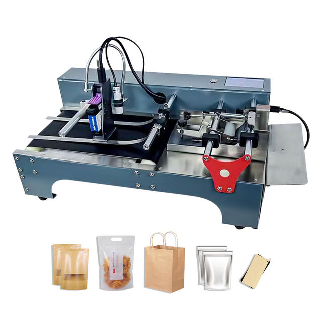 All-in-One Automatic Inkjet Printer with Sheet Feeder Expiration Date & Batch Coding for Card Labels Paper Printing
