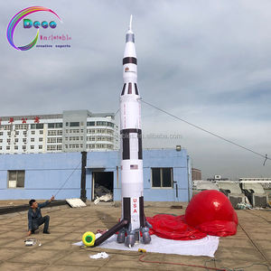 Cohete Inflable Publicitario Personalizado para Exhibición - Product Image 5