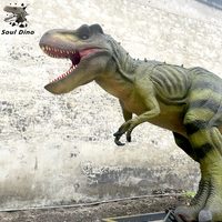 Costume de dinosaure réaliste personnalisé de différents types pour les parcs d'attractions ou les spectacles pour les parcs d'aventure