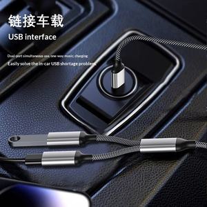 Extensor Multipuerto Inteligente USB 2.0 <span class=keywords><strong>Tipo</strong></span>-<span class=keywords><strong>C</strong></span> de Aleación de Aluminio de Alta Calidad, 25 cm, Divisor de Carga, Convertidor <span class=keywords><strong>OTG</strong></span> Multiinterfaz - Product Image 2