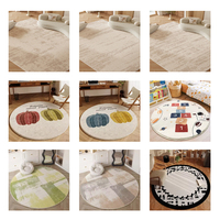 Tapis en fourrure moelleuse de luxe sur mesure ODM OEM, ultra doux, épais, chaud et confortable, avec dos antidérapant, pour salon et chambre à coucher