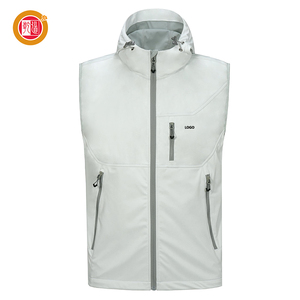 Body personnalisé chaud imperméable <span class=keywords><strong>Plus</strong></span> la taille vestes Softshell pour hommes gilets de Golf & gilets - Product Image 3