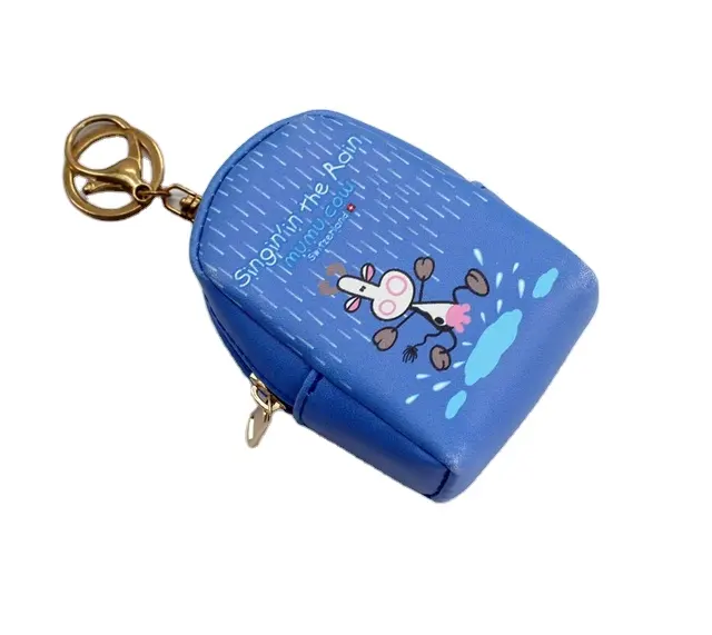 Monedero de mano de dibujos animados, mini billetera, versión coreana de la mini billetera de dibujos animados del corazón de la niña, niño lindo