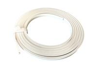 Bande lumineuse LED néon en silicone 24V, flexible et découpable, pour éclairage sous armoire de cuisine, armoire, FREE0408-25