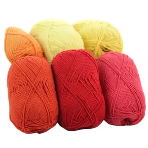 Suzhou Huicai Campany Hand Knitting Yarn With A Variety Of Colors Friendly For Knitting And Weaving