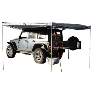 Tente de toit rigide 4 saisons 270 Awning Abs pour 4x4, portable, avec auvent à 270 degrés, pour camping en plein air, SUV, voiture - Product Image 3