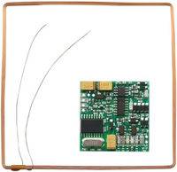Módulo Lector de Etiquetas para Animales ABS ISO 11784/85 de Largo Alcance con Salida TTL 134.2KHz RFID FDX-B FDXB para Rastreo de Fauna Silvestre