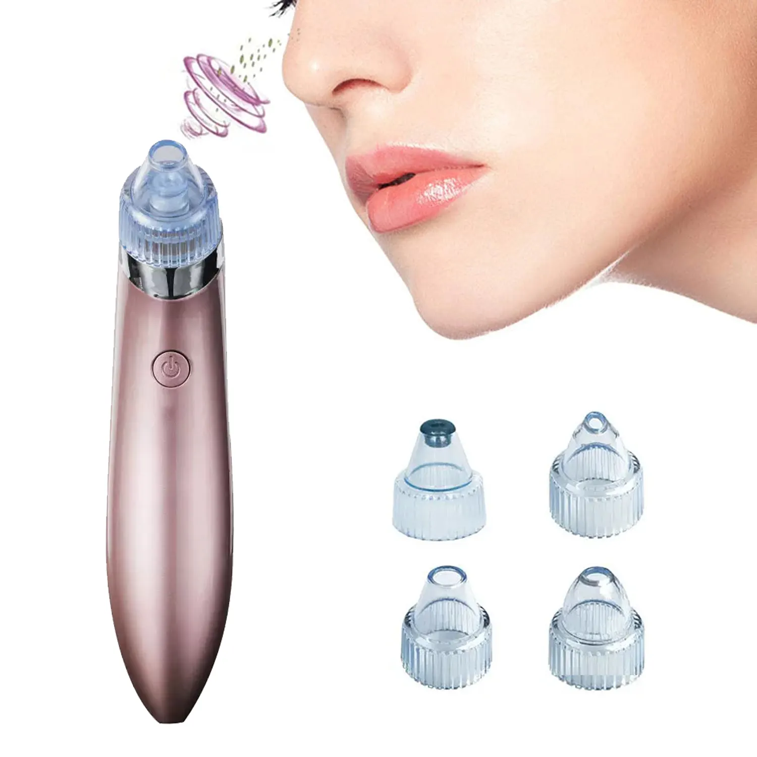 2023 Acne Remover Blackhead Electric Pore Nose Cleaner Removal Tool Vacuum Blackhead Remover With Vacuum Suction