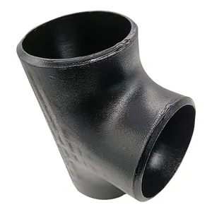 Carbon Steel ASME B16.9 Pipe Fitting Seamless Straight/Reducing Tee SCH40 DN50 ASTM A234 WPB Butt Weld