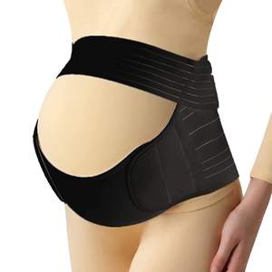 Le donne incinte indossano il supporto per la schiena gravidanza 3 In 1 cintura <span class=keywords><strong>di</strong></span> supporto per il ventre brace allevia la lombalgia - Product Image 1