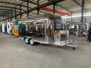 Carrito de Comida Móvil con Cocina Completa para Venta Ambulante de Pizza, Café, Catering y Helados - Product Image 4