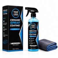 Spray de Detallado Rápido de Alta Calidad con Recubrimiento Cerámico de Grafeno, Cera Química de Acción Rápida, Productos para el Cuidado del Automóvil de Nano Wax