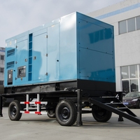 Générateur diesel portable silencieux certifié ISO, refroidissement par eau, démarrage automatique, panneau ATS, sortie stable 50Hz, 100% cuivre