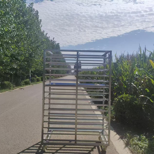 Étagère de présentation de boulangerie double face, chariot de merchandising mobile pour les magasins de vente au détail de pain et de pâtisserie - Product Image 6