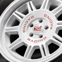 Nouvelle jante en alliage d'aluminium forgé à 20 rayons, finition blanc brillant, logo personnalisé, jante de voiture à déport profond, 16-22 pouces, 5x114.3 pour
