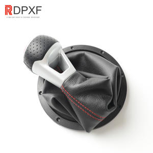 Levier de vitesses 5/6 vitesses avec soufflet en cuir pour <span class=keywords><strong>Audi</strong></span> A4 B6 - Product Image 3