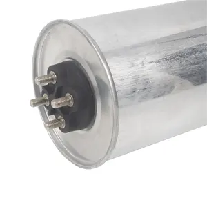 Condensador de película metalizada de cilindro de gran oferta para corrección de factor de potencia