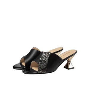 Mules da <span class=keywords><strong>donna</strong></span> scintillanti con <span class=keywords><strong>tacco</strong></span> <span class=keywords><strong>a</strong></span> spillo per serate eleganti, unici, triangolari, antiscivolo, comodi, all'ingrosso direttamente dalla fabbrica - Product Image 5