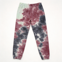 Jogging en molleton tie-dye pour femmes HuaYi GRS & BSCI |   Pantalon de pyjama en mélange doux de polycoton pour l'automne, l'hiver et le printemps