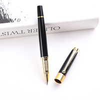 Stylo rouleau élégant en métal de luxe personnalisé logo qualité cadeau signature commerciale pour la conception publicitaire stylo élégant promotionnel