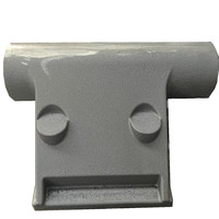 Corps de contre-porteuse d'outillage usiné CNC sur mesure en fonte gris ductile HT250, moulé en sable, fabrication interne OEM