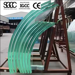 <span class=keywords><strong>Verre</strong></span> <span class=keywords><strong>trempé</strong></span> incurvé de haute qualité pour façade de bâtiment/porte de douche avec certification SGCC/IGCC/CE - Product Image 4