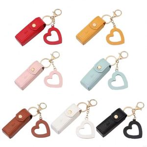 Bolsa de Almacenamiento Multifuncional Reutilizable para el Hogar, con Clip, Material de Cuero PU, Diseño de Colgante de Corazón para Mujer, Portátil - Product Image 2