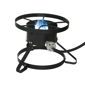 <span class=keywords><strong>เตา</strong></span>แก๊ส LPG 5 PSI หัวเตาเหล็กหล่อสำหรับย่างไก่งวง ทอดปลา ความร้อนสูง พกพาสะดวก สำหรับใช้งานกลางแจ้ง - Product Image 1