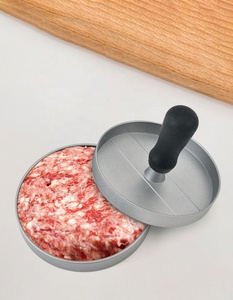 Novo Molde de Metal Antiaderente para Hambúrguer Smash <span class=keywords><strong>Burger</strong></span> com Base para Descongelamento de Carne e Churrasco - Product Image 6