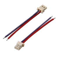 Konektor Adaptor JFS 50375023 2 Pin Inti Tembaga Isolasi Nylon/PVC Tahan Tegangan 600V untuk Aplikasi Elektronik Perakitan Kabel