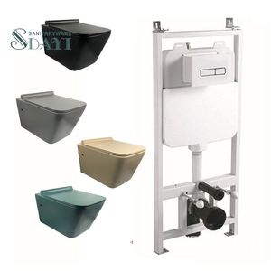 SDAYi sanitary ware plastic bathroom Concealed Toilet Cistern Wall Hung Toilet Water Tank
