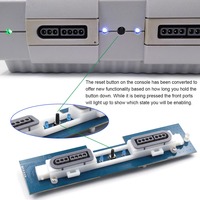 Hispeedido iBlueControlMod Para SNES Adaptador Interno Inalámbrico Bluetooth Para Controlador SNES Adaptador de Gamepad Bluetooth Para SNES