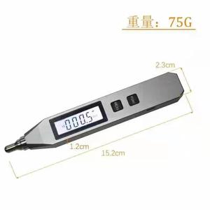 Stylo de mesure de vibrations numérique personnalisé, testeur de vibrations portable, vibromètre portatif, tête longue et courte en forme de stylo - Product Image 4