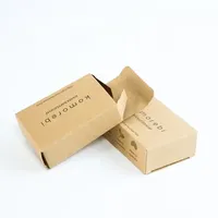 Boîte à savon personnalisée de haute qualité, emballage de luxe pour savon avec logo en feuille d'or