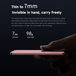 Batterie externe magnétique ultra-fine JLX02 7 mm 5000 mAh avec charge <span class=keywords><strong>sans</strong></span> fil et affichage LED, charge <span class=keywords><strong>rapide</strong></span> - Product Image 6