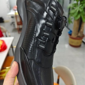 Chaussures bateau pour homme en cuir véritable, bout rond, à lacets, respirantes, couleur unie, toutes saisons, décontractées - Product Image 2