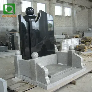 В европейском стиле гранитная надгробная плита скульптура кладбище надгробие - Product Image 2