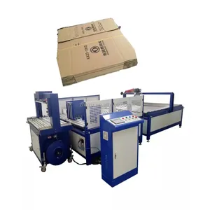 ZHENHUA Automatische Bündelung von Well pappkartons PP Belt Tying Stapper Machine