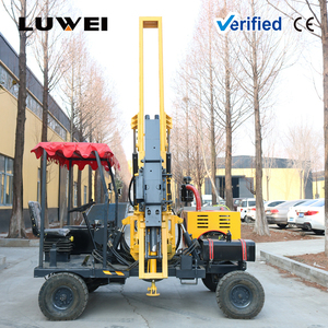 Pile driver à roues pour garde-corps / pile driver hydraulique mobile adapté à l'installation de garde-corps de sécurité routière - Product Image 5