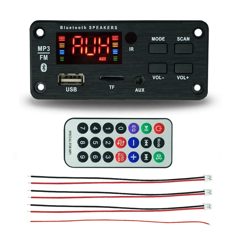 Music Speaker Decoder Board Digital Screen