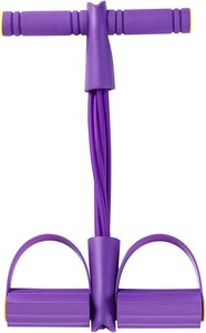 Multifunctional Pedal Resistance Band with Handle 8 Tubes Soft Durable <b>Puller</b> Thickened Workout Bands for Woman&Man Abdomen Body - Product Image 1