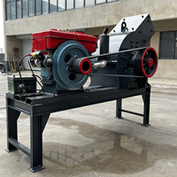 Concasseur à marteaux diesel direct usine pour la fabrication de gravier et de sable à partir de déchets de construction et de recyclage du béton