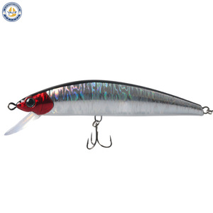 เหยื่อปลอมยี่ห้อ Yajie รุ่น Minnow ขนาด 13 ซม. น้ำหนัก 40 กรัม แบบจม สำหรับตกปลาทะเลน้ำลึก ใช้สำหรับตกปลาแมคเคอเรลและปลากะพง - Product Image 3