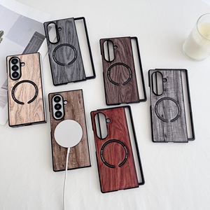 เคสโทรศัพท์ไม้แท้แบบแม่เหล็กสำหรับ Samsung <span class=keywords><strong>Z</strong></span> <span class=keywords><strong>Fold</strong></span> 7 <span class=keywords><strong>4</strong></span> 5 6 พร้อมฟิล์มกันรอยหน้าจอ วัสดุ PC บรรจุในถุง OPP - Product Image 5