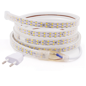 240Leds/M SMD 5730 <span class=keywords><strong>Strip</strong></span> <span class=keywords><strong>Led</strong></span> 220V 110V Fleksibel Tahan Air <span class=keywords><strong>Led</strong></span> Tape 5630 1M <span class=keywords><strong>2M</strong></span> 5M 10M 20M 50M 100M + Power EU Plug/US Plug - Product Image 1