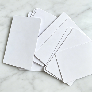 <span class=keywords><strong>Carte</strong></span> d'identité PVC personnalisée en gros avec puce NFC RFID, étanche, 13,56 MHz, pour paiement professionnel et usage hôtelier - Product Image 1