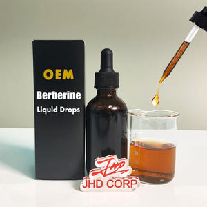 OEM Support Private Label 100% Natural 30ml 60ml 90ml Berberina Líquido Gotas Suplemento com Canela Ceilão - Product Image 1