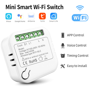 गर्म बेचने 220v मॉड्यूल वाईफ़ाई स्मार्ट स्वचालन बिजली स्विच - Product Image 3