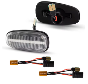 Feux de position latéraux à LED séquentiels pour <span class=keywords><strong>Opel</strong></span> Zafira A <span class=keywords><strong>Astra</strong></span> G 98-09, clignotants dynamiques à défilement, répétiteurs de clignotants - Product Image 6